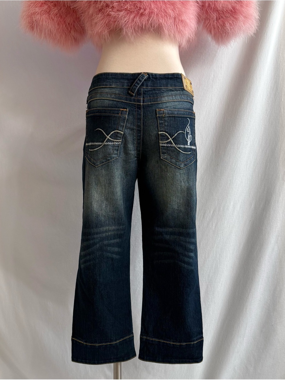 Y2K Baby Phat Cropped Jeans